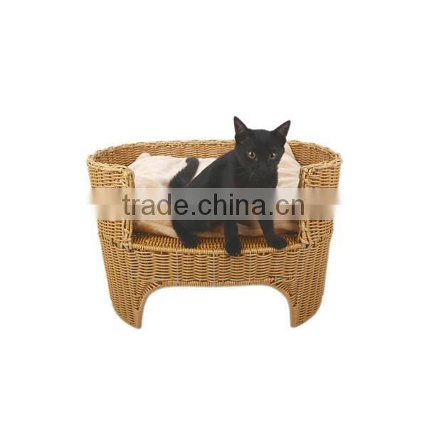 Eco-friendly dog pet product wholesale custom size dog basket / dog bed