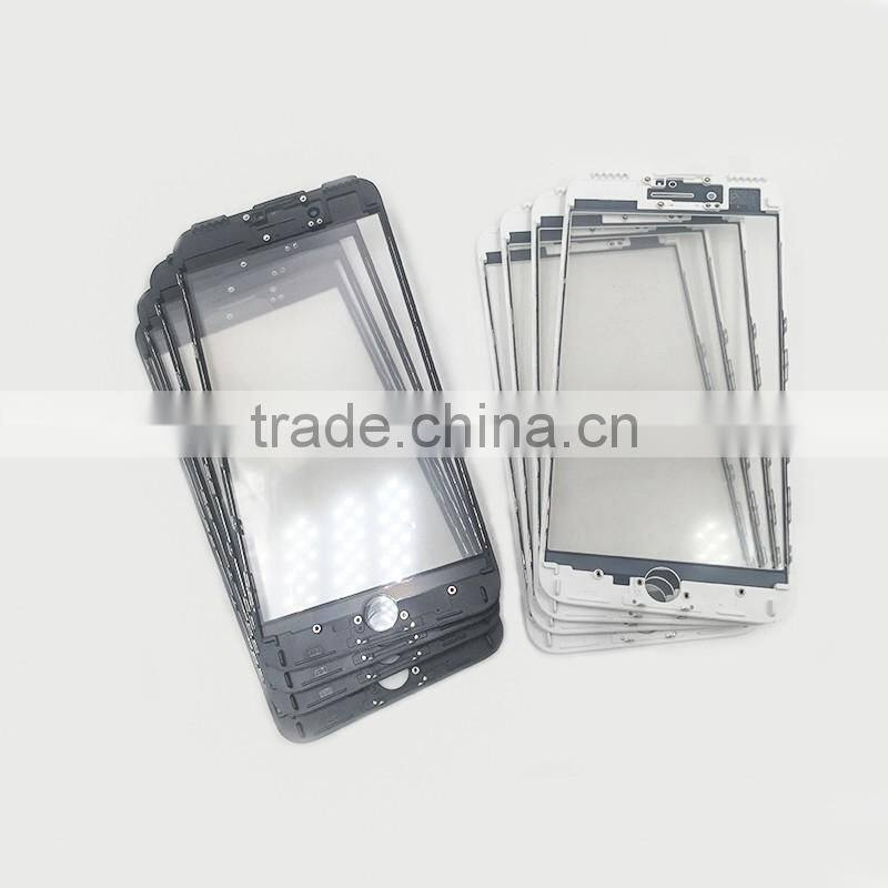 LCD Refurb Screen Front Cover glass with oca with bezel for iphone 6s Replacement Cold Press