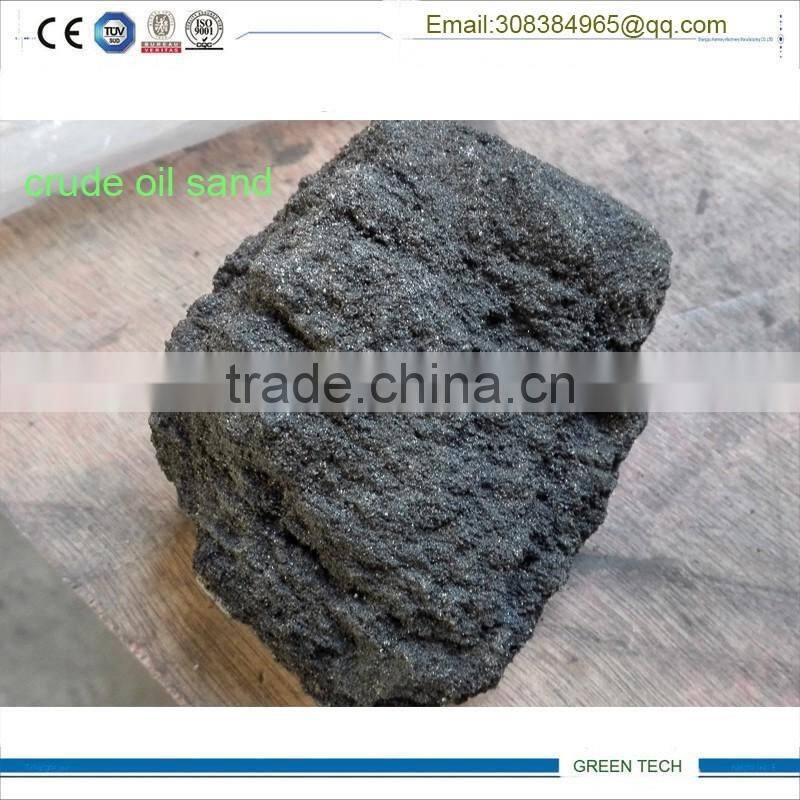 2016 New Type sludge oil refining machinery to diesel plant by pyrolisis and distillaiton way 10tpd