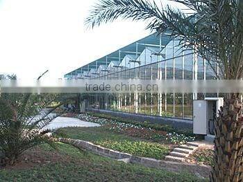 Sunshine ecological glass greenhouse