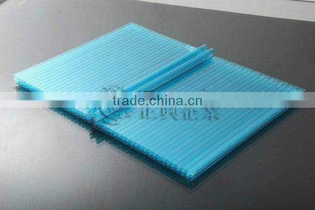 multiwalll polycarbonate hollow roofing sheet