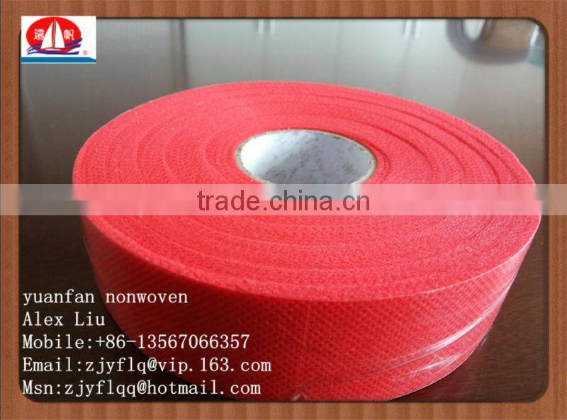 Pink nonwoven fabric