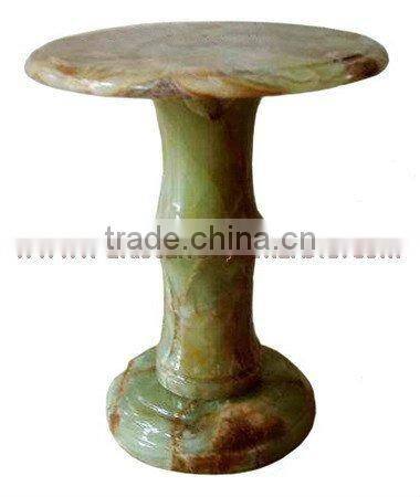 Elegant white Onyx table