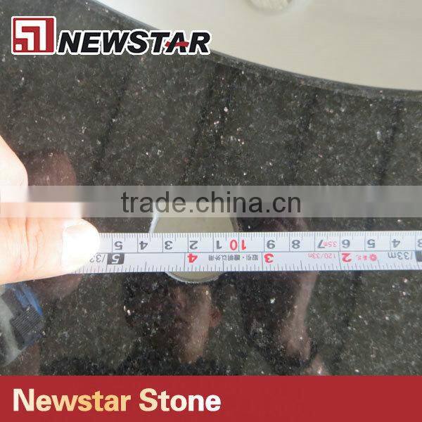Newstar China black galaxy Countertop for bathroom
