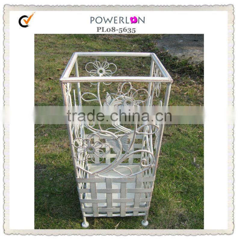 Wholesale Vintage Outdoor Wrought Irons Metal Umbrella Holder