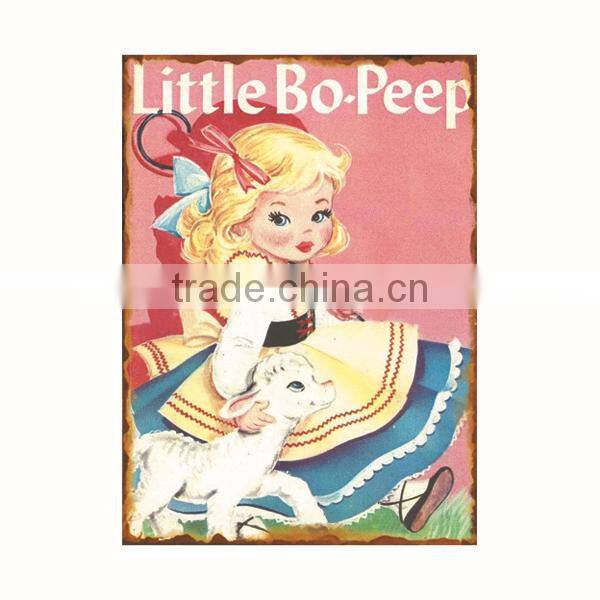 Metal Plaque Wall Plaque Tin Sigh Tin Plate Wall Decoration