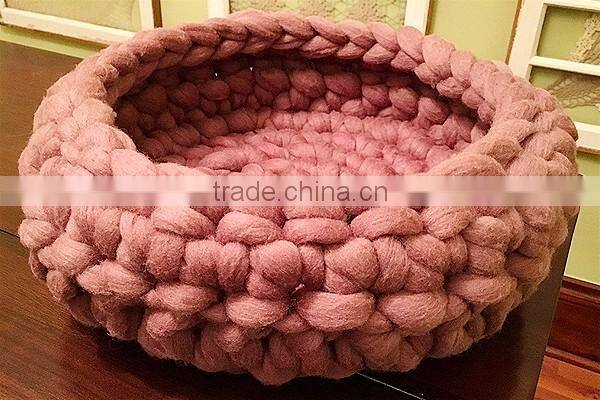 Newest Lovely Pet Bed Knitted Cat Nest