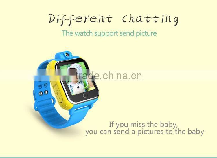 Q730 3G GPRS GPS Locator Tracker Anti-Lost Smartwatch Baby Watch With Camera