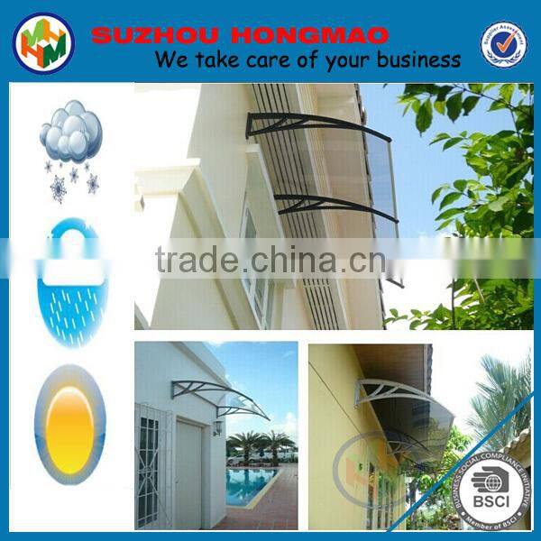 Europe design clear PC plastic garden gazebo awnings used for sale