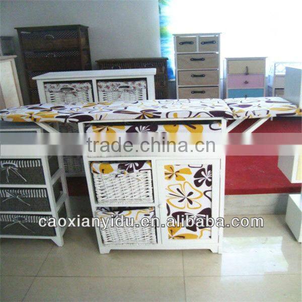 Large Family Size Large Wicker Hamper Recycled Style Handmade