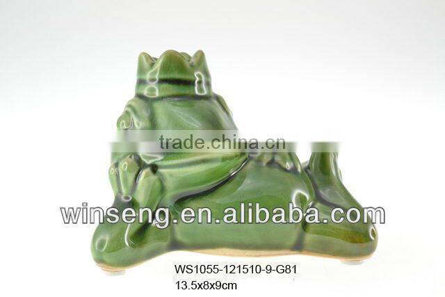 Porcelain Matte Pink Color Small Piggy Bank WS1043-24101