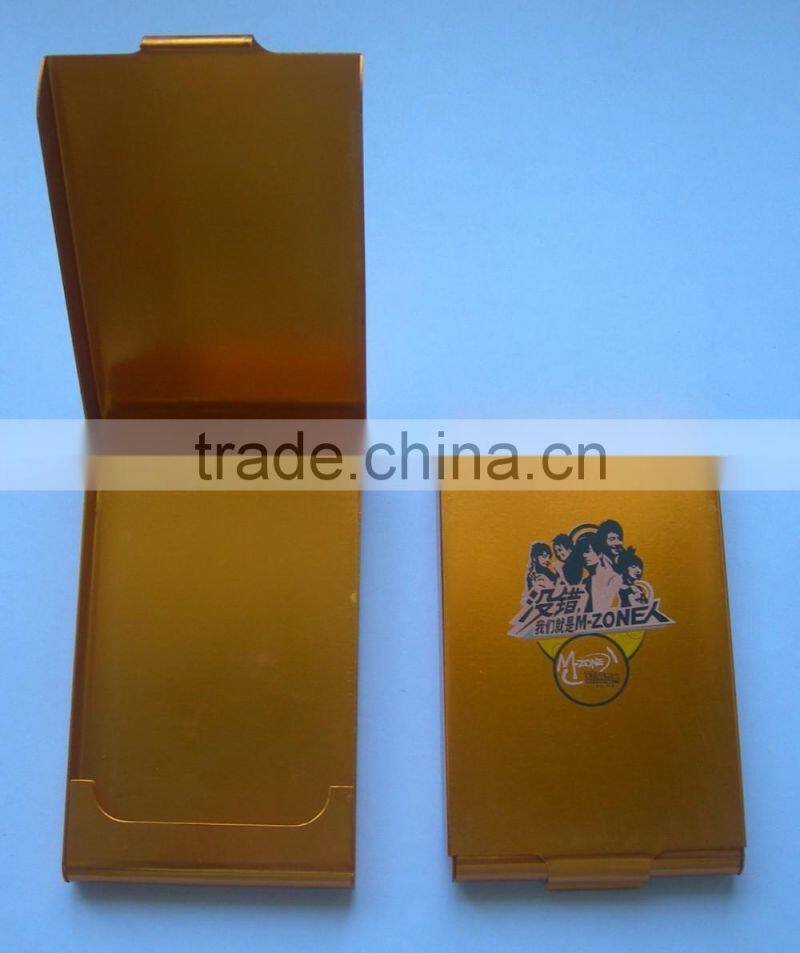 Aluminium business card holder