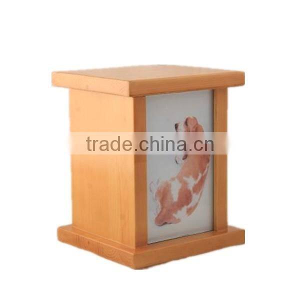 Good Finishing Wooden funeral caskets and urns for ashes