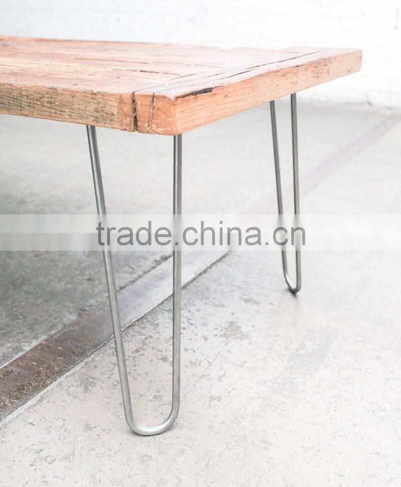 Chrome table hairpin leg 16 inch