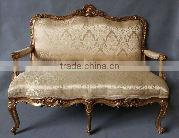 Two-seat antique sofa,french furniture