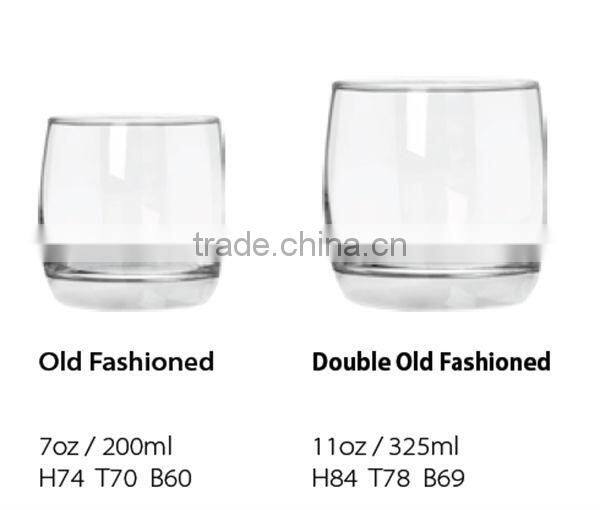 Old Fashined Rock Glass Whisky glasses Water Glass Cup