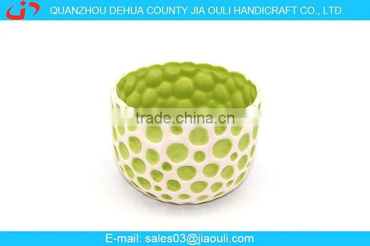 Popular design home decoration watering can shape ceramic flower pot, plant pot