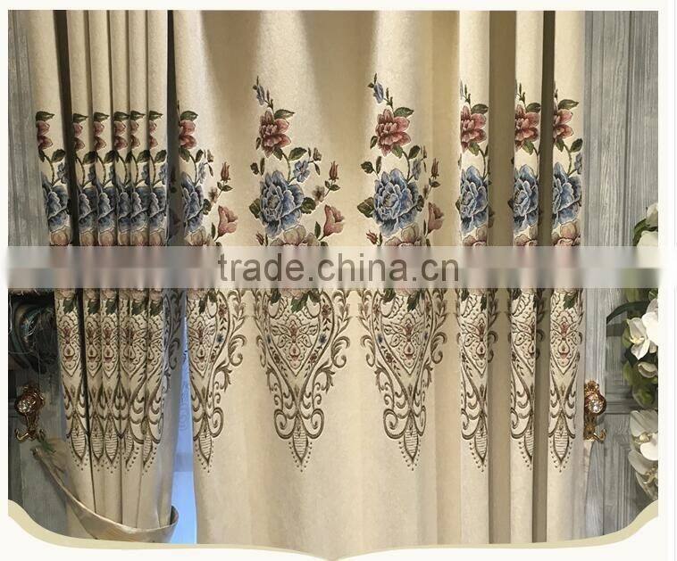 x-86411 momoda luxury home decorations french retro antique curtain with sheers and valance arabian curtain fabric