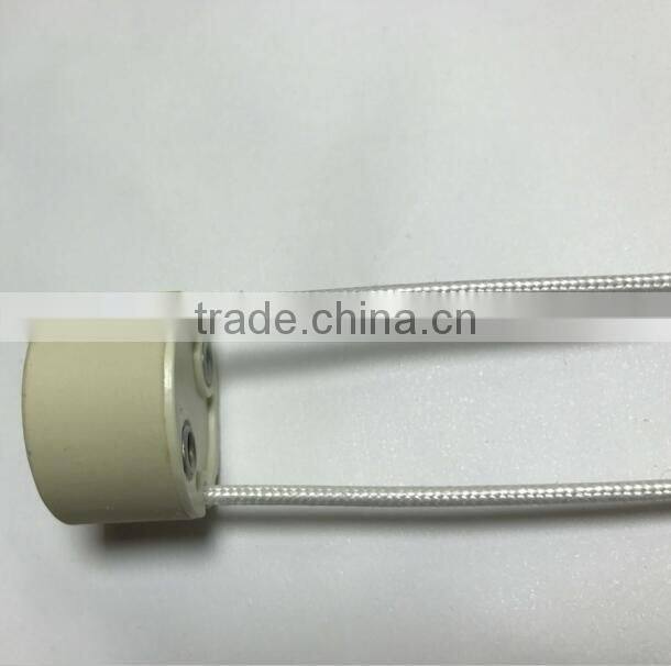 2017 decorative GU10 lampholder with braided cable
