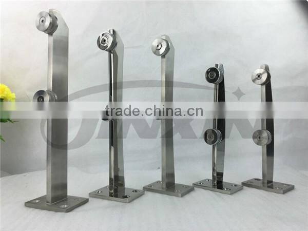 Stainless Steel Side Mounted Glass Spigot For Staircase Balcony Railing