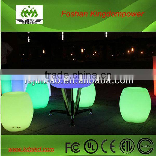 Bar use illuminated multi-color led furniture