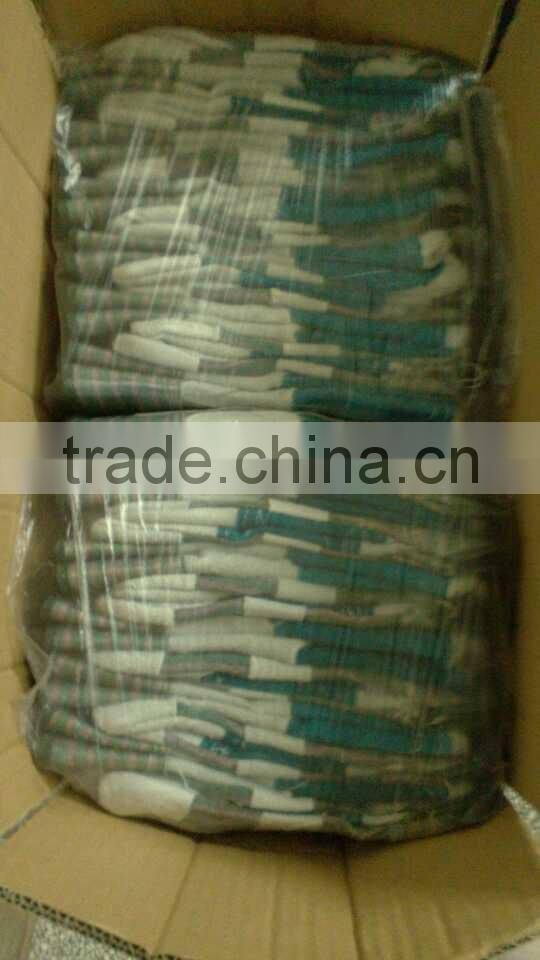 Cowhide split reinfored palm leather glove