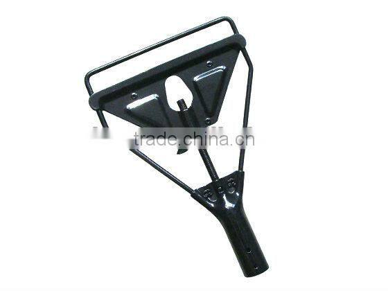 Metal wet mop holder mop gripper without gate