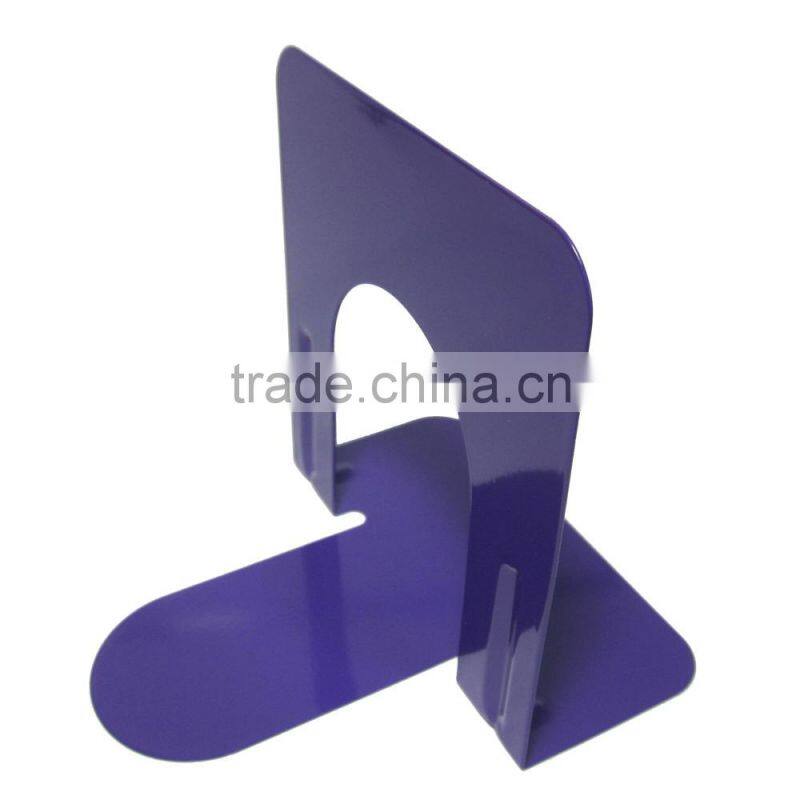 High quality colored simple design 5"metal desktop book stand