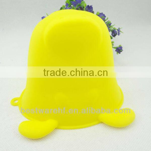 Pretty heat resistant horse shape protective silicone oven mitts