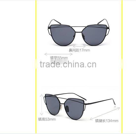 2016 UV400 fashionable multicolor dazzle colour cycling outing sunglasses