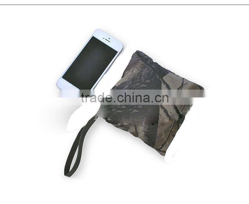 OEM tactical outdoor bionic real tree camo foldable travel backpack