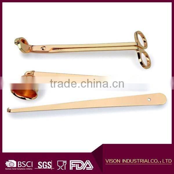 Wick trimmer candle scissors/sunffer/dipper in scissors cutter