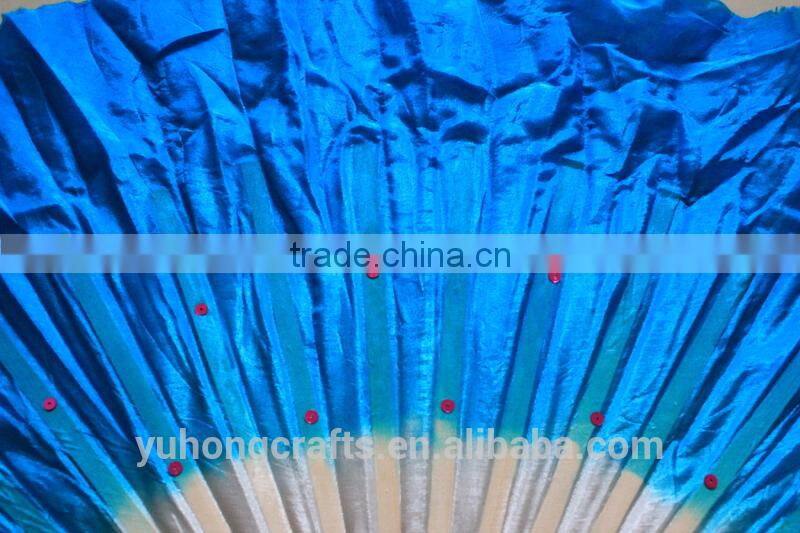 2014 Hot Belly Dance Real Silk Fan Veil