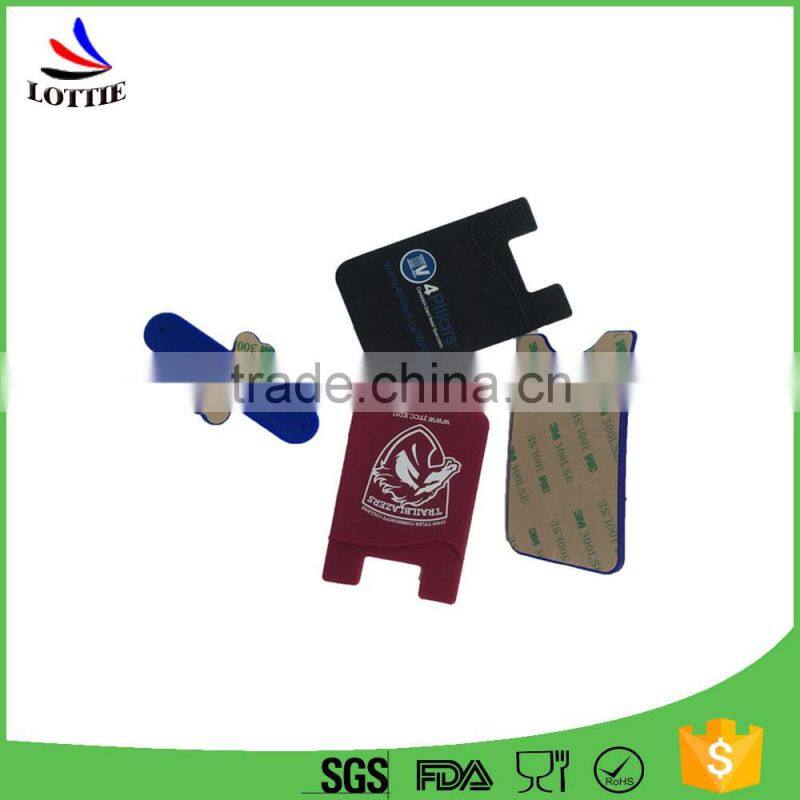 Silicone Mobile Phone Card holder Various types Support
