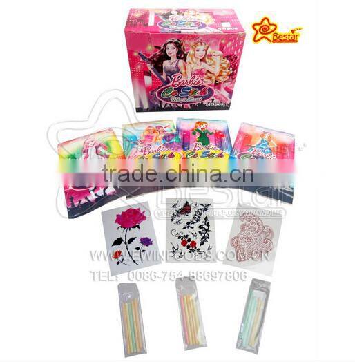 New Design CC Stick Sour Powder Candy With Card