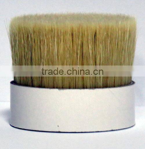 White Mixture Bristles with Synthetic Filament