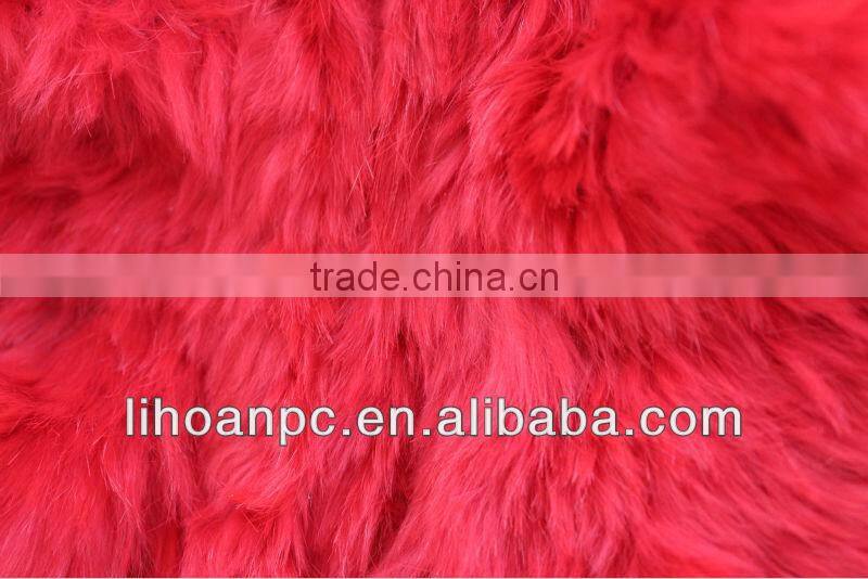 rex rabbit fur scarf