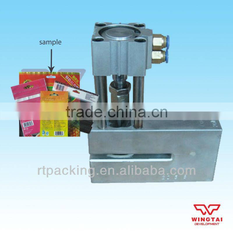 automatic plastic hole punching machine