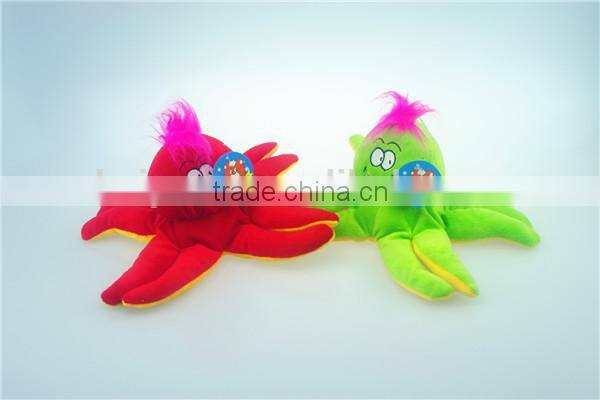 OEM designs plush octopus toys for crane machines