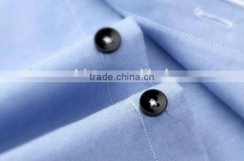 Man Oxford Shirt Short Sleeve Dress Shirt Solid Color Dress Shirt