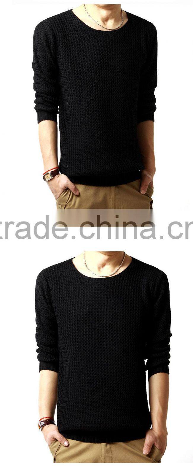 GZY 2015 long sleeve slim men fashion nice sweater