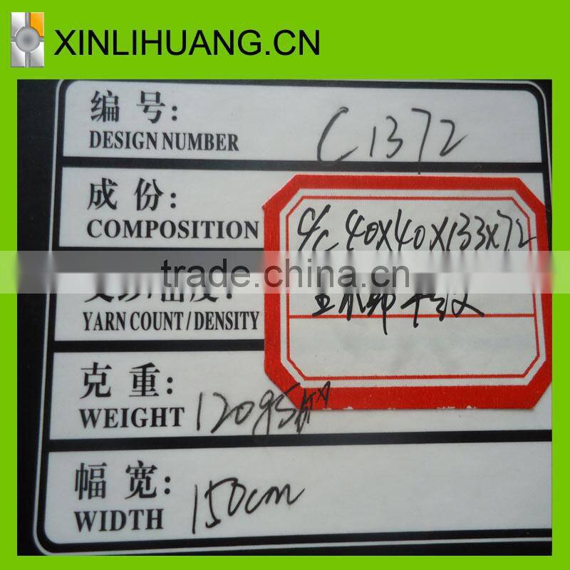 100% Cotton Fabric Poplin Cloth