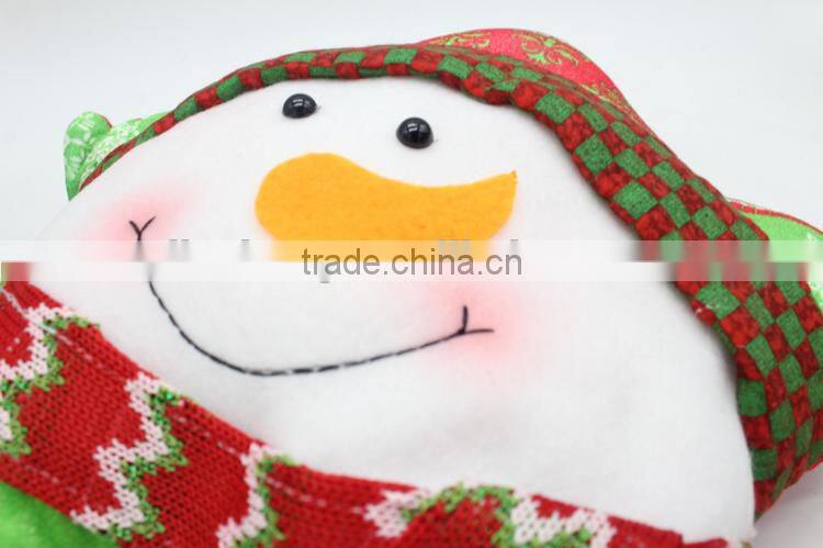 Wholesale cute star shape Christmas pillow for gift