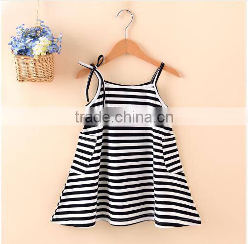High quanlity mummy and daughter stripe clothes girls frocks designs wholesale new model western style dress