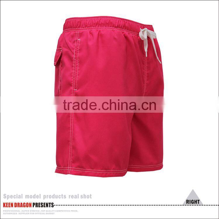 Mens swimwear with embroidery logo cheap wholesale swimming trunks