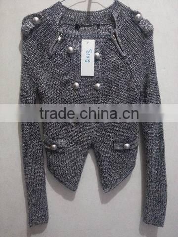 fashion teenager knitwear cardigan