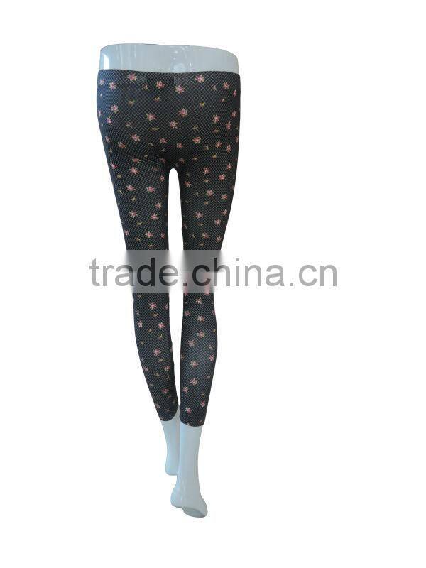 nice quality seamless woman underwear ladies seamless legging w/print