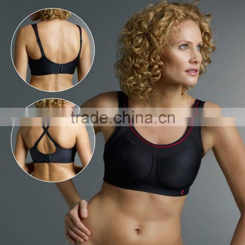 2015 Oeko Comfortable Quick Dry Breathable for women fitness wear Lady's Sports Bra
