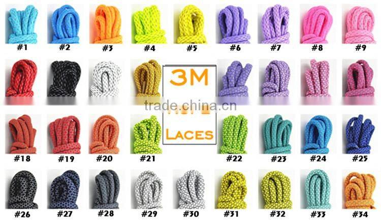 Professional Customized 6mm Reflective Rope Lace Manufacturer Shoelaces for Wholesale - Sneakers Laces In Stock Fast Deliver