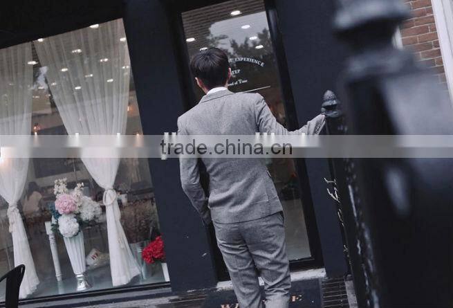 High quality and best workmanship newest style men suit from Shanghai